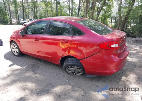 2011 Ford Fiesta Sel из США, поврежденный, VIN 3FADP4CJ0BM221886